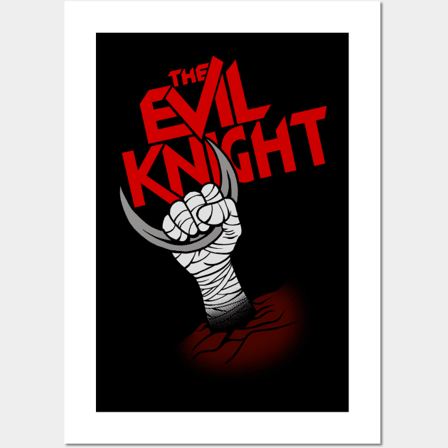 The Evil Knight Wall Art by leepianti